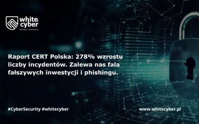Raport CERT Polska: 278% wzrostu liczby incydentów. Zalewa nas fala fałszywych inwestycji i phishingu.