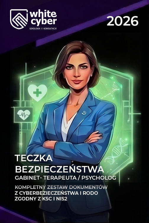 Okładka: Teczka Bezpieczeństwa Gabinet Terapeuty i Psychologa